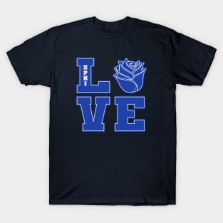 Zeta Love Finer Sorority Art T-Shirt